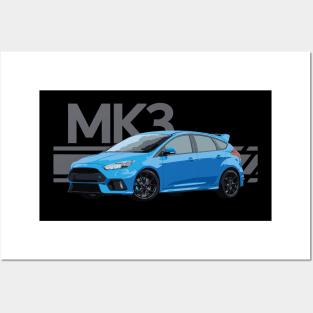 mk3 focus rs Posters and Art